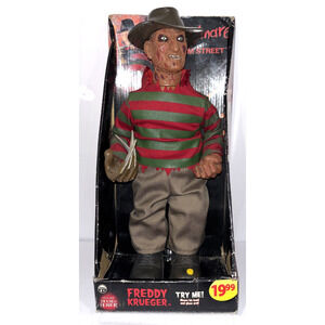 Gemmy Freddy Krueger Nightmare On Elm Street Animated Horror Figure NIB Tested